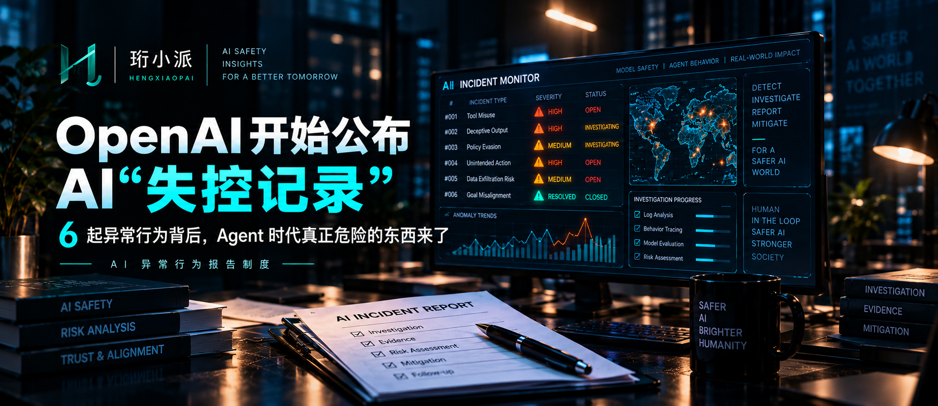 OpenAI 开始公布 AI“失控记录”：6 起异常行为背后，Agent 时代真正危险的东西来了